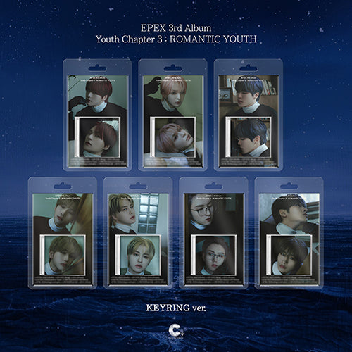 EPEX - 3rd Album Youth Chapter 3: Romantic Youth Album [Keyring Version] 