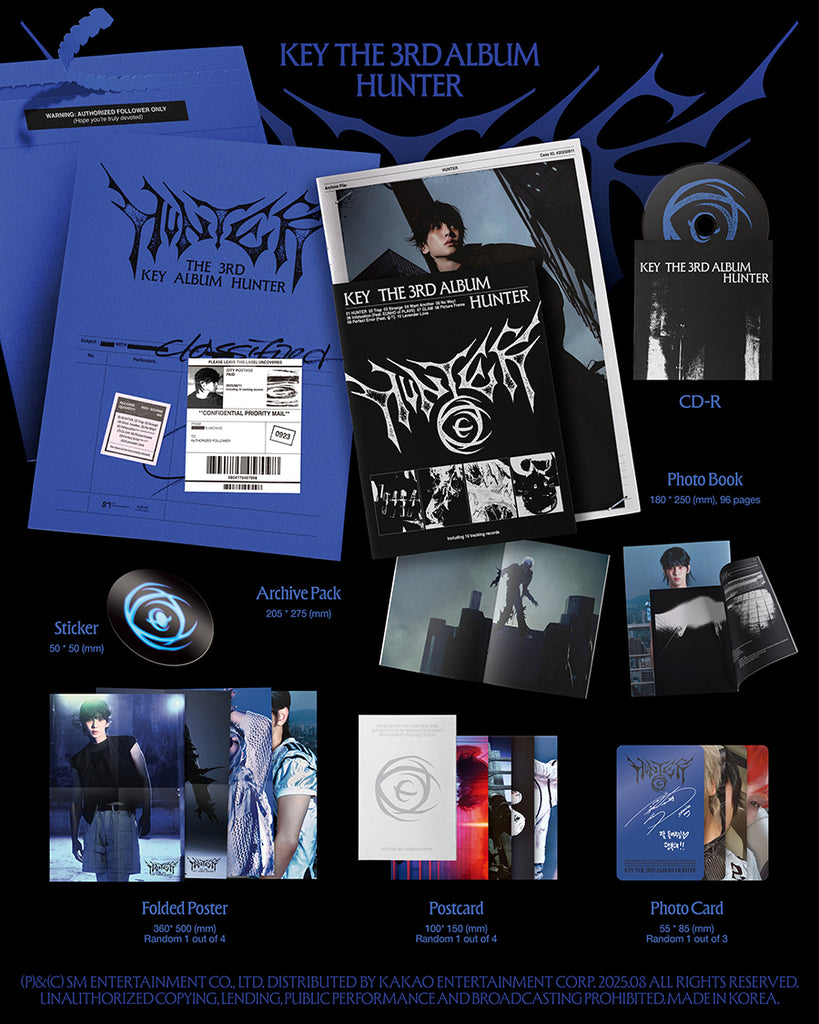 KEY - Hunter Album [Archive Version] Inclusions