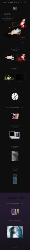 Jisoo - Me Standard Album Inclusions