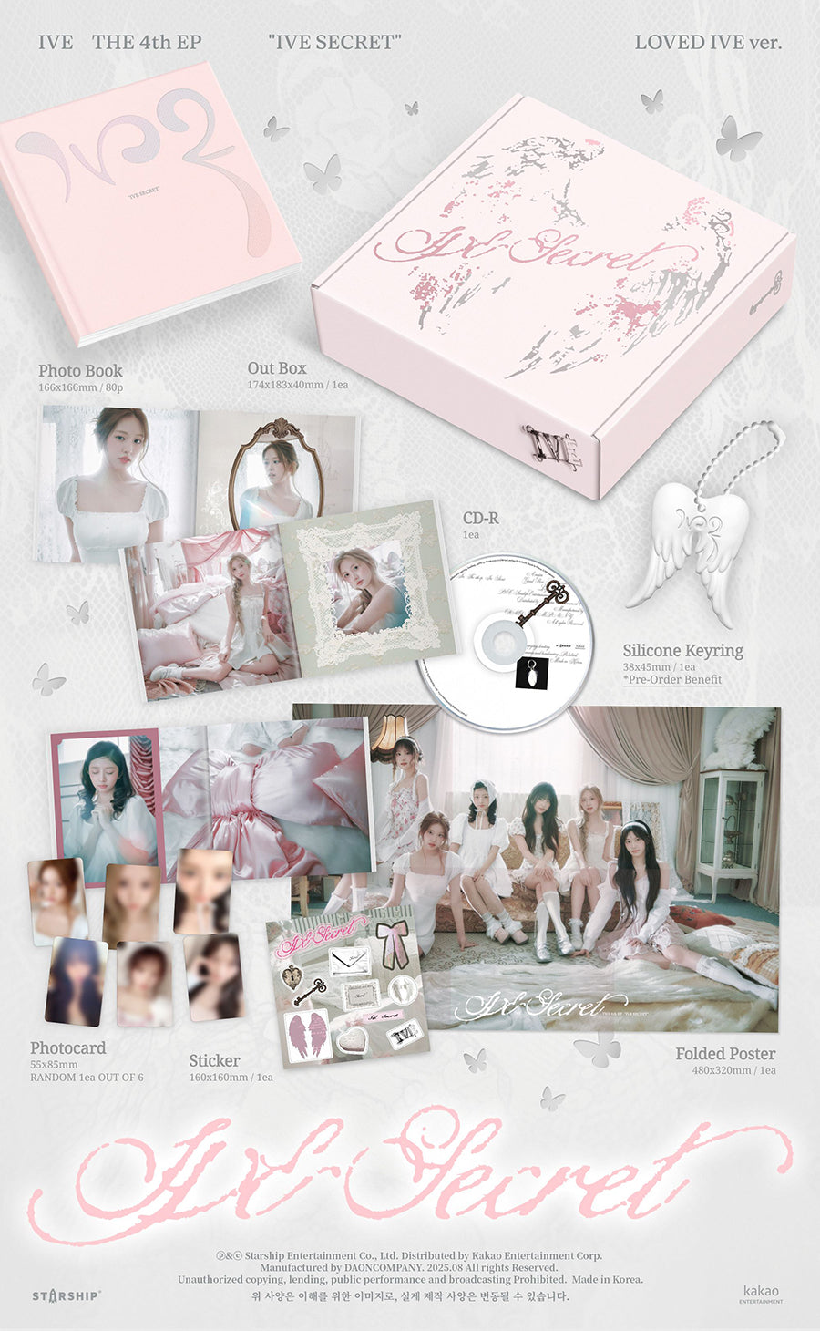 IVE - IVE Secret Album [Loved IVE Version] – lilakshop