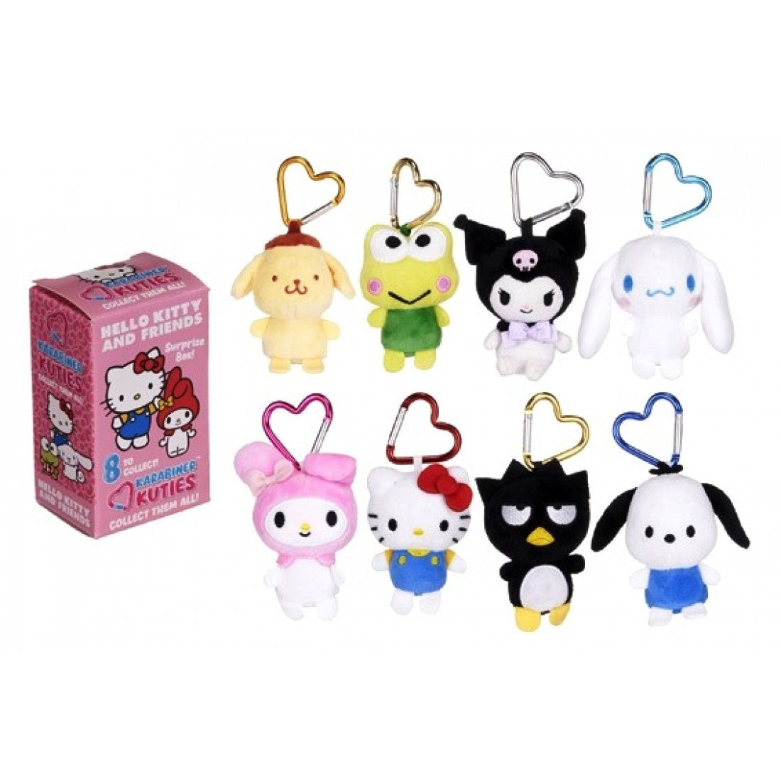 Hello Kitty & Friends 10cm Karabiner Kuties Blind Box – lilakshop