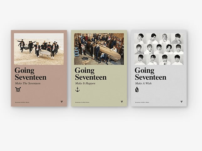 Seventeen - Going Seventeen Album (VERSION CHOICE) – lilakshop