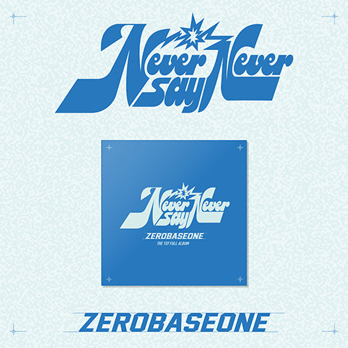 ZEROBASEONE - Never Say Never Album [Slam Dunk Version]