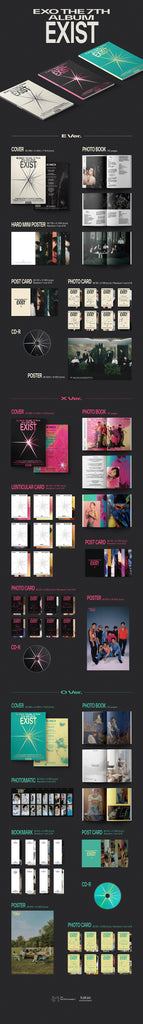 EXO - Exist Album Photobook Version Inclusions