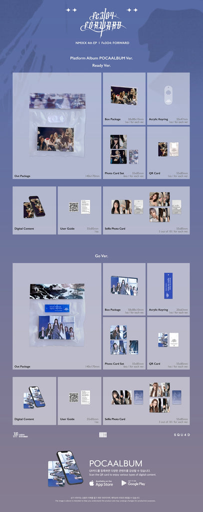 NMIXX - Fe3O4: Forward Album Poca Platform Version  Inclusions