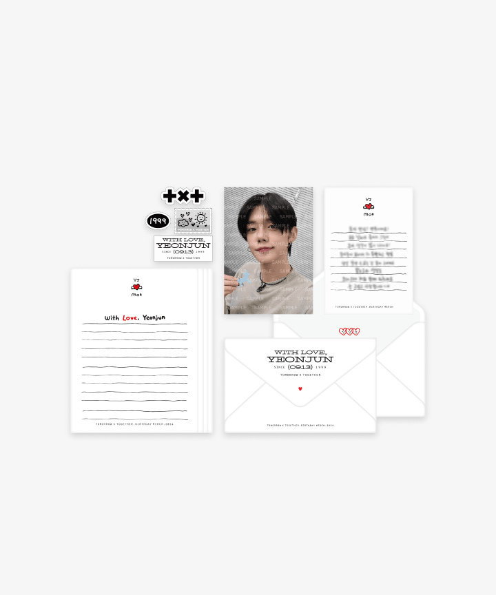TXT - [YEONJUN] LETTER SET – lilakshop