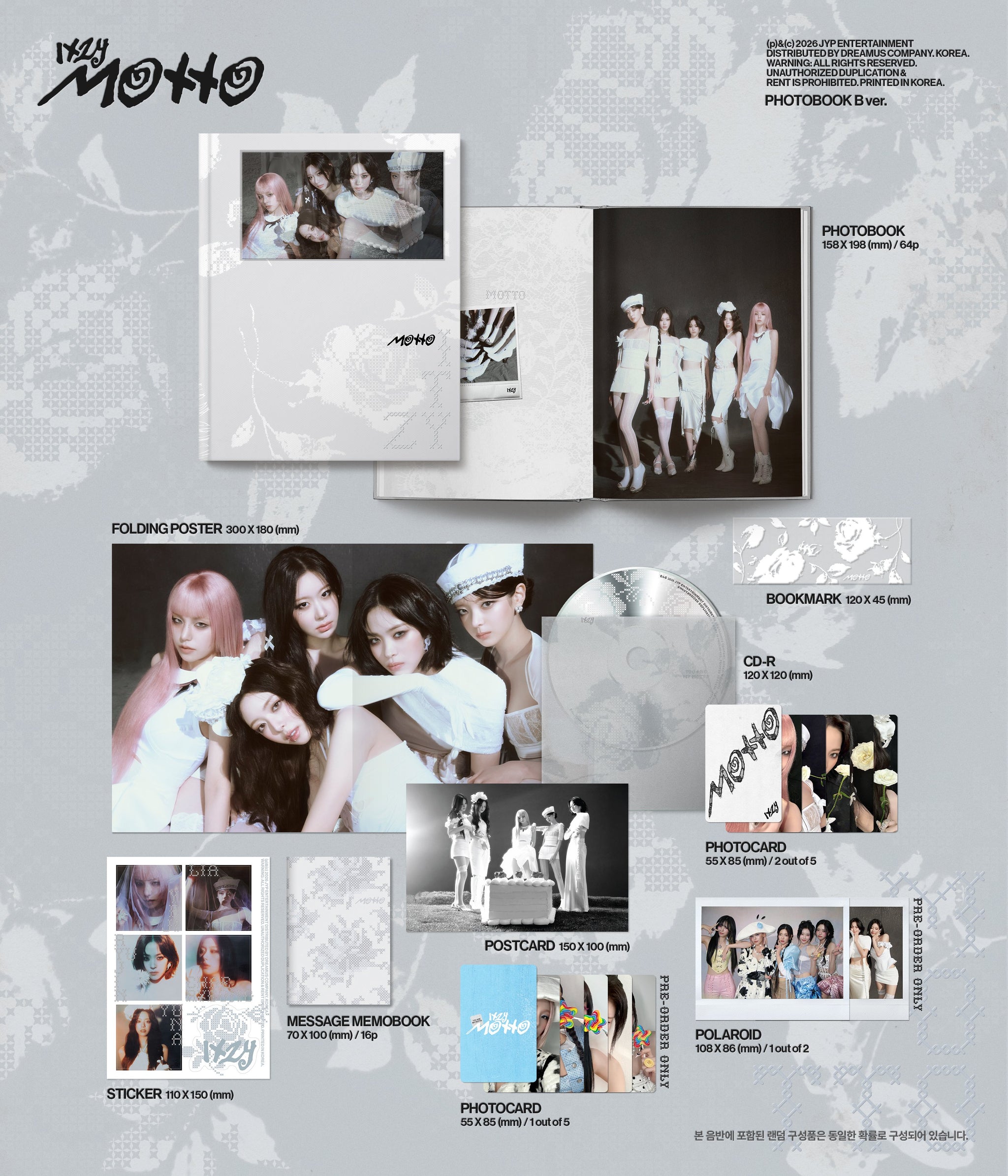 ITZY - Motto Album [Photobook Version] – lilakshop