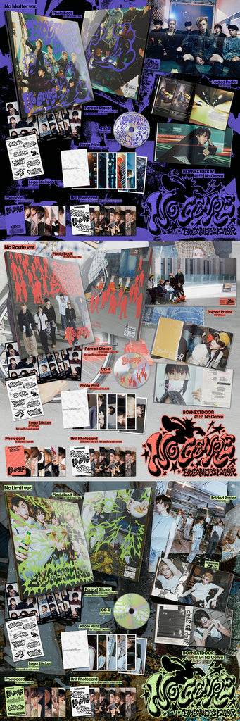 BOYNEXTDOOR - No Genre Album Standard Version Inclusions