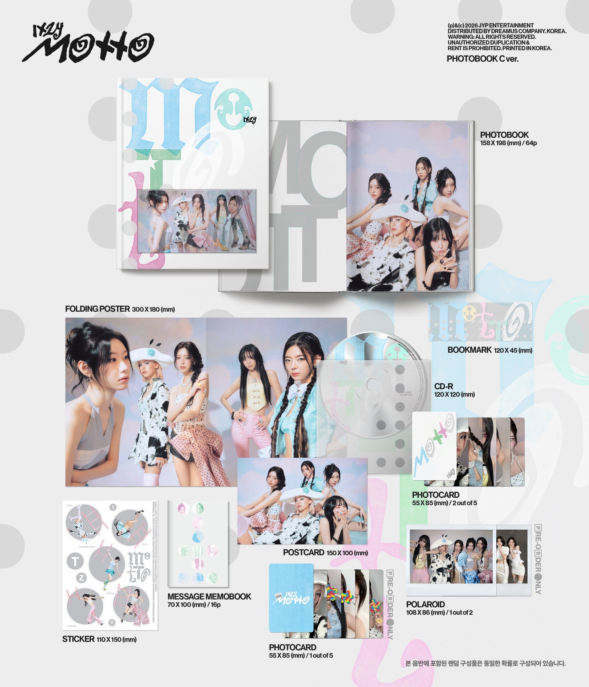 ITZY motto アルバム トレカ 新品未開封 16冊 ITZY - Motto Album [Photobook Version] – lilakshop