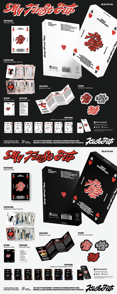KickFlip - My First Flip Album [Platform Version] Inclusions