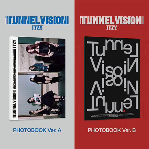 (PRE ORDER/SOUNDWAVE) ITZY - Tunnel Vision Album [Photobook Version]
