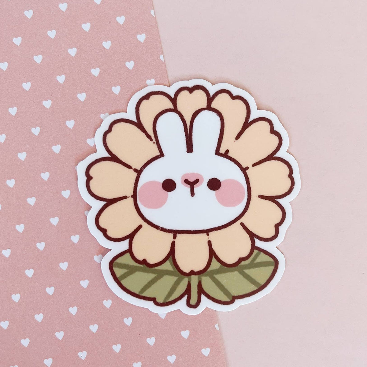 [Cherry Rabbit] Flower Rabbit Sticker – lilakshop