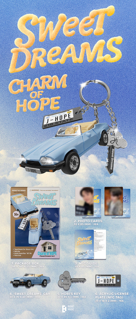j-hope - Charm of HOPE [Sweet Dreams Ver.] Inclusions