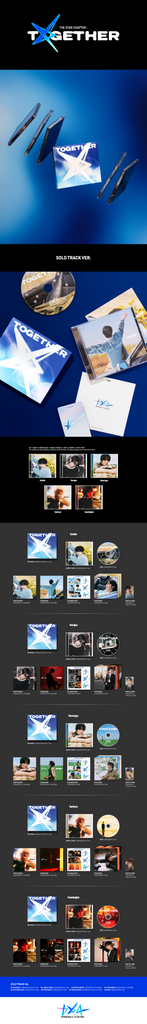 TXT - The Star Chapter: Together Album [Solo Track Version] Inclusions