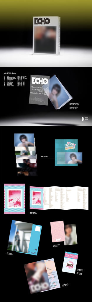Jin - Echo Album Weverse Version Inclusions