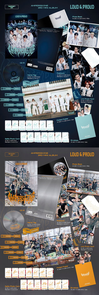 Ampers&One - Loud & Proud Album [Standard Version]  Inclusions