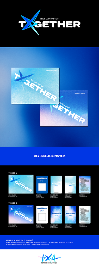 TXT - The Star Chapter: Together Album [Weverse Version] Inclusions