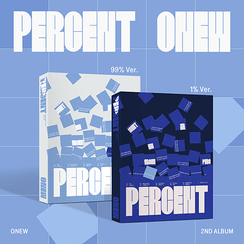 ONEW - Percent Album [Photobook Version]