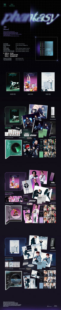 The Boyz - Phantasy Pt.2 Sixth Sense Album Standard Version Inclusions