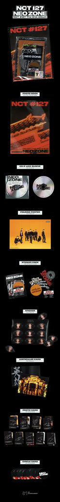 NCT 127 - Neo Zone Album [T Version] Inclusions