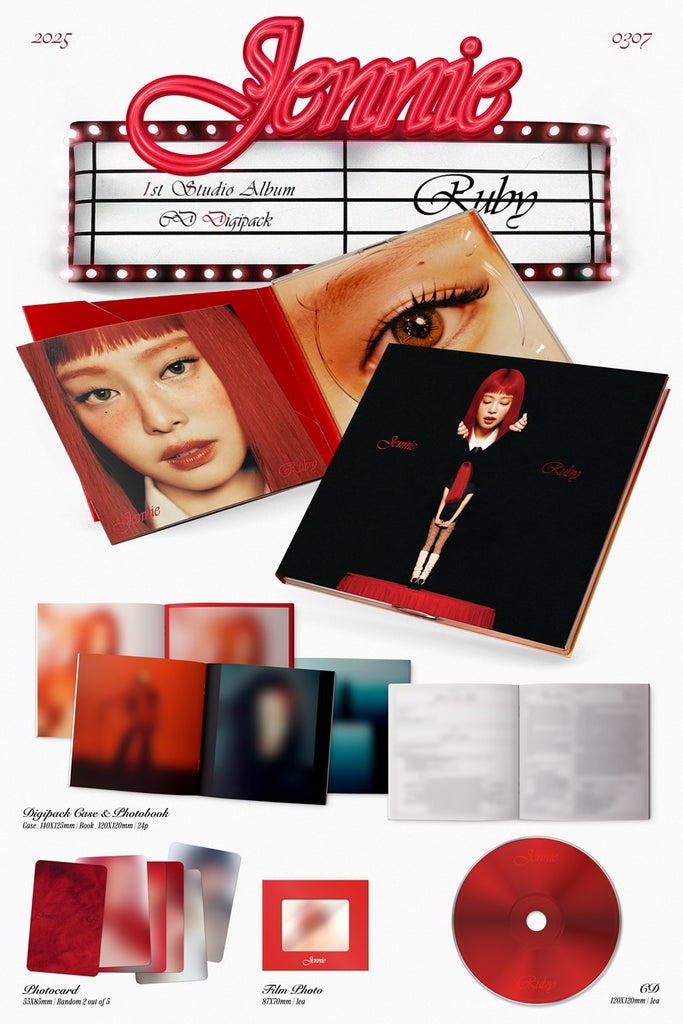 Jennie - Ruby Album [Digipack] Inclusions