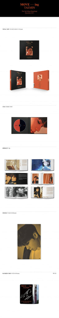 TAEMIN - MOVE-ing Album Inclusions
