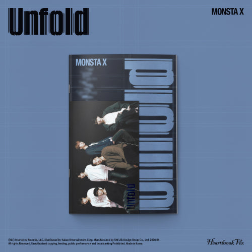 MONSTA X - Unfold Album [Heartbreak Version] – lilakshop
