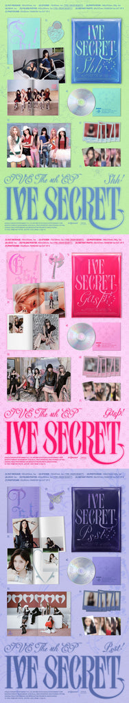 IVE - IVE Secret Album [Standard Version] Inclusions