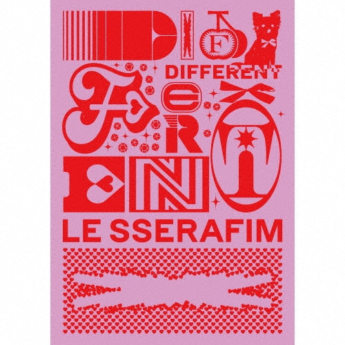 LE SSERAFIM - 4th Japan Single 'Different' Album [LIMITED OFFBEAT CLOVE VERSION]