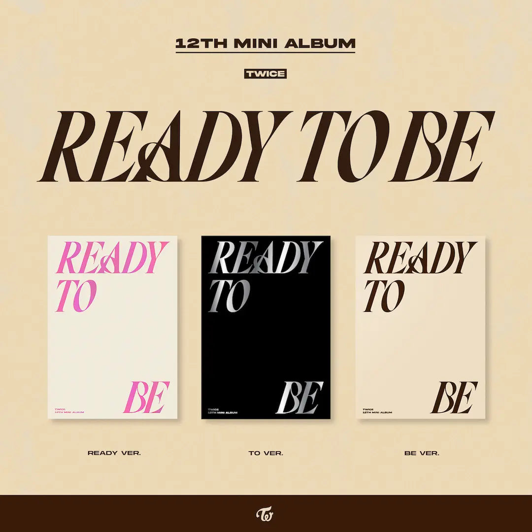 TWICE - Ready To Be Album [Standard Version] – lilakshop