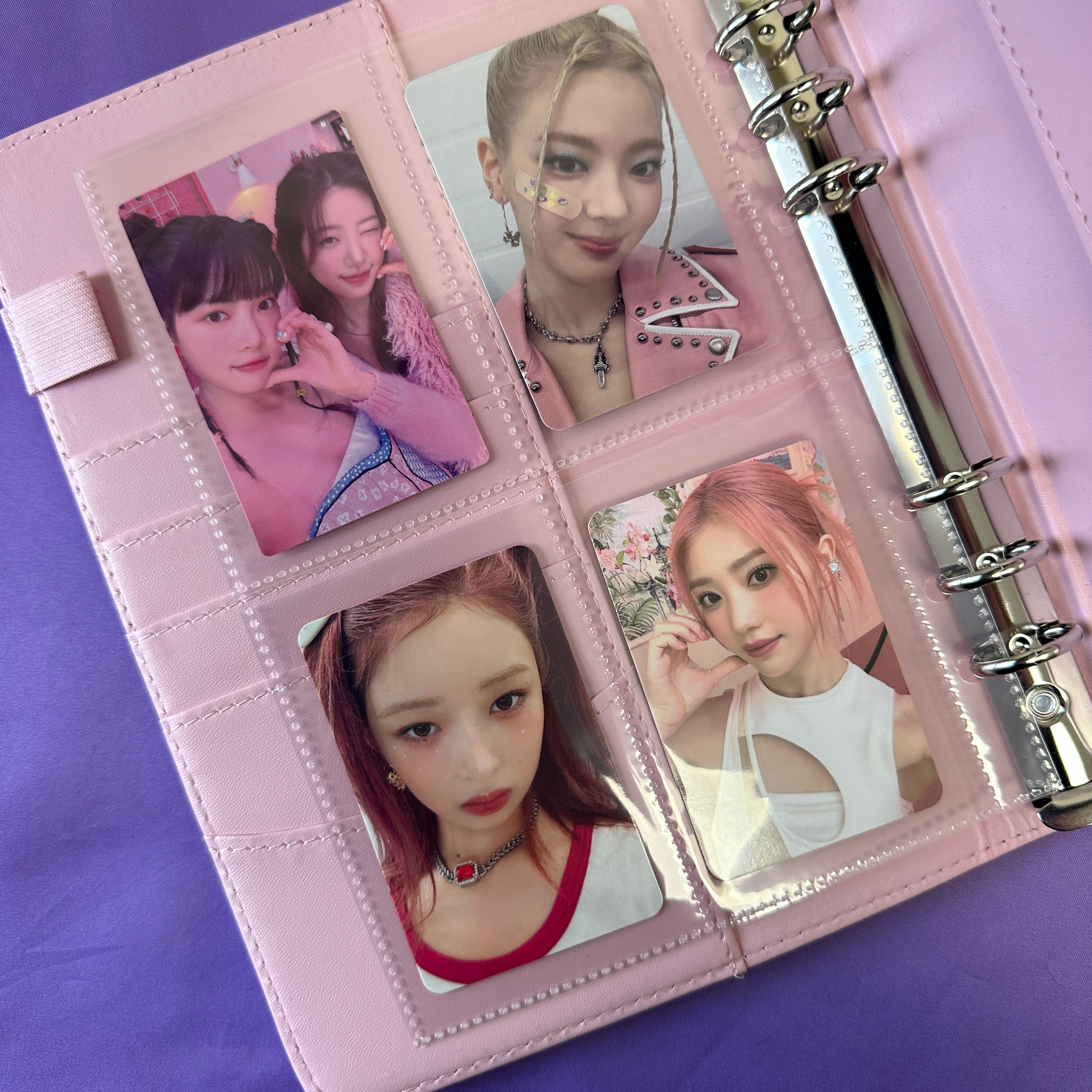 A5 Binder - Photocard Storage (PINK VER.) lilakshop A5 Binder - Photocard Storage (PINK VER.) lilakshop