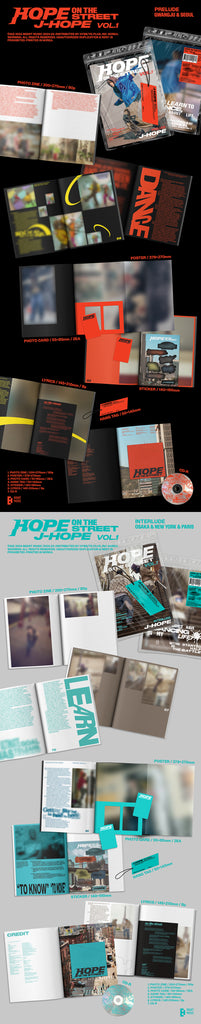 J-hope - Hope on the Street Vol.1 Standard Album Inclusions