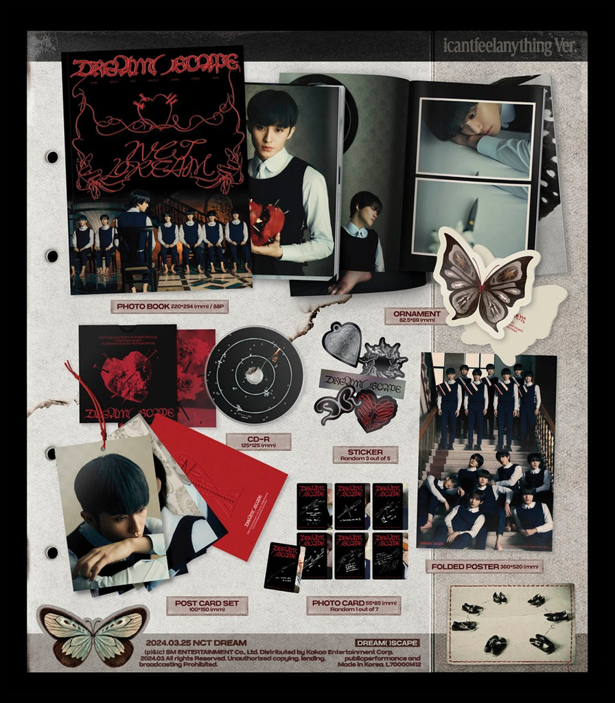 NCT Dream - Dream()Scape Standard Album Inclusions