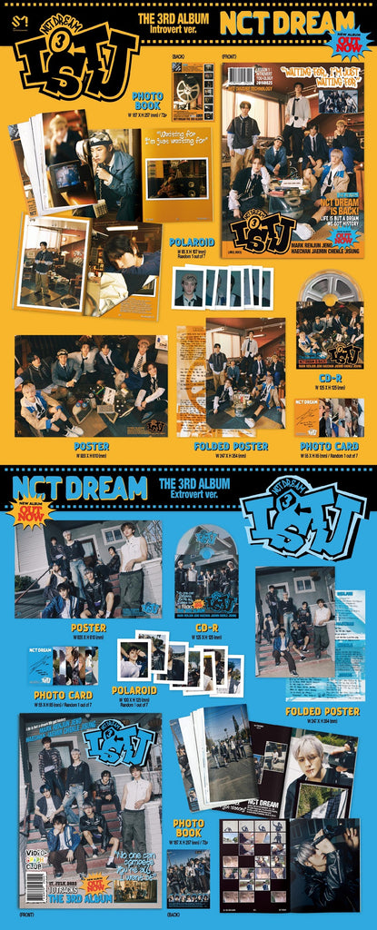 NCT Dream - ISTJ Standard Album Inclusions