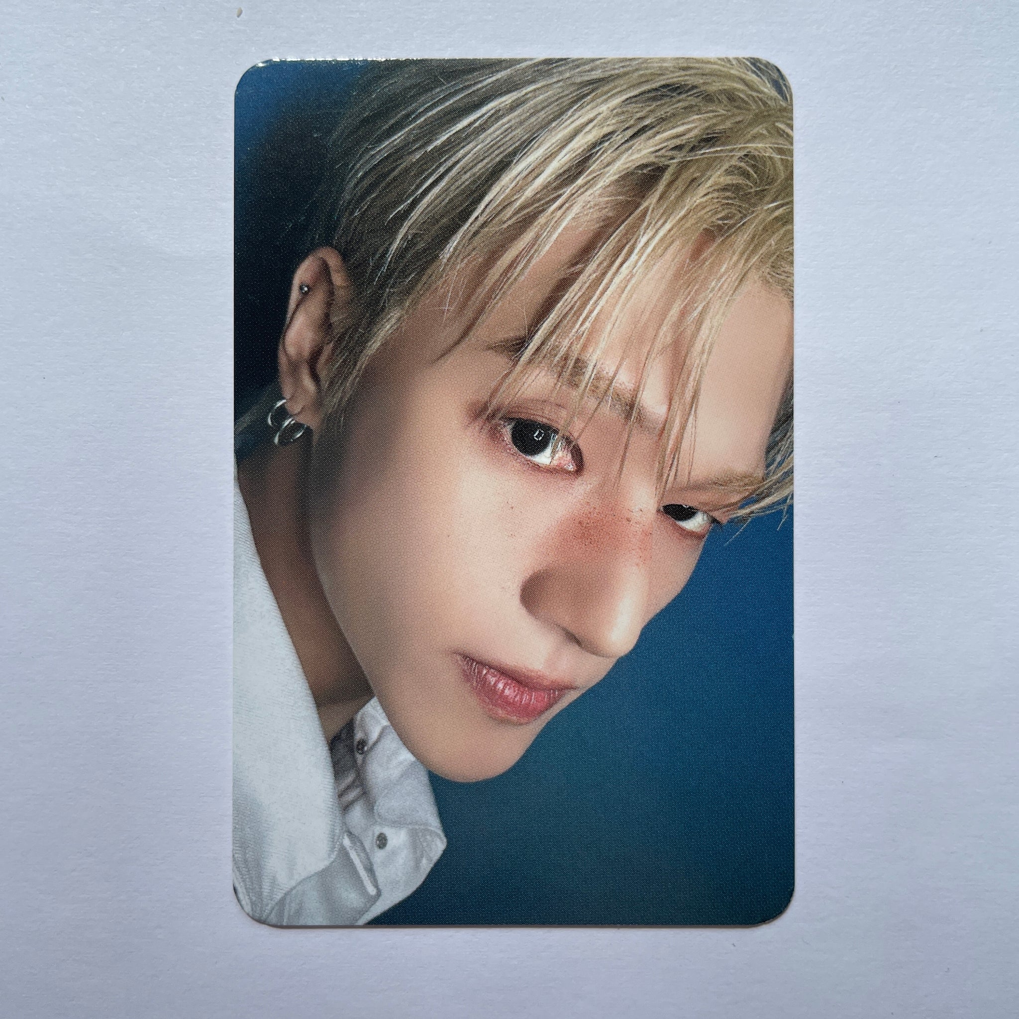 最終値下げ！ATEEZ makestar Japan直筆サイン入りチェキ サン 人気が高い SAN ATEEZ NOT OKAY Photocard ATINY JPFC UMS Tower