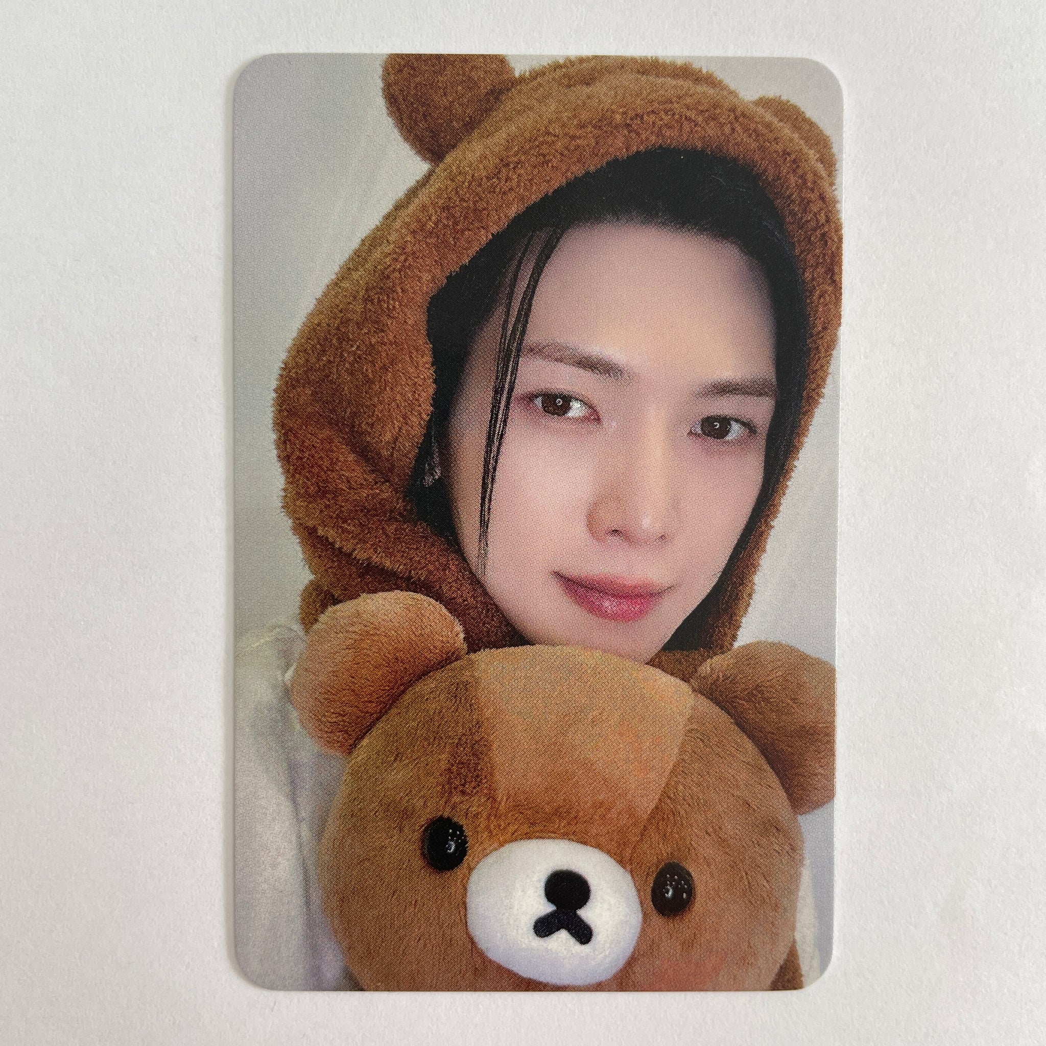 ATEEZ OFFICIAL GOLDEN HOUR PART.3 HELLOLIVE FANSIGNED PHOTOCARD