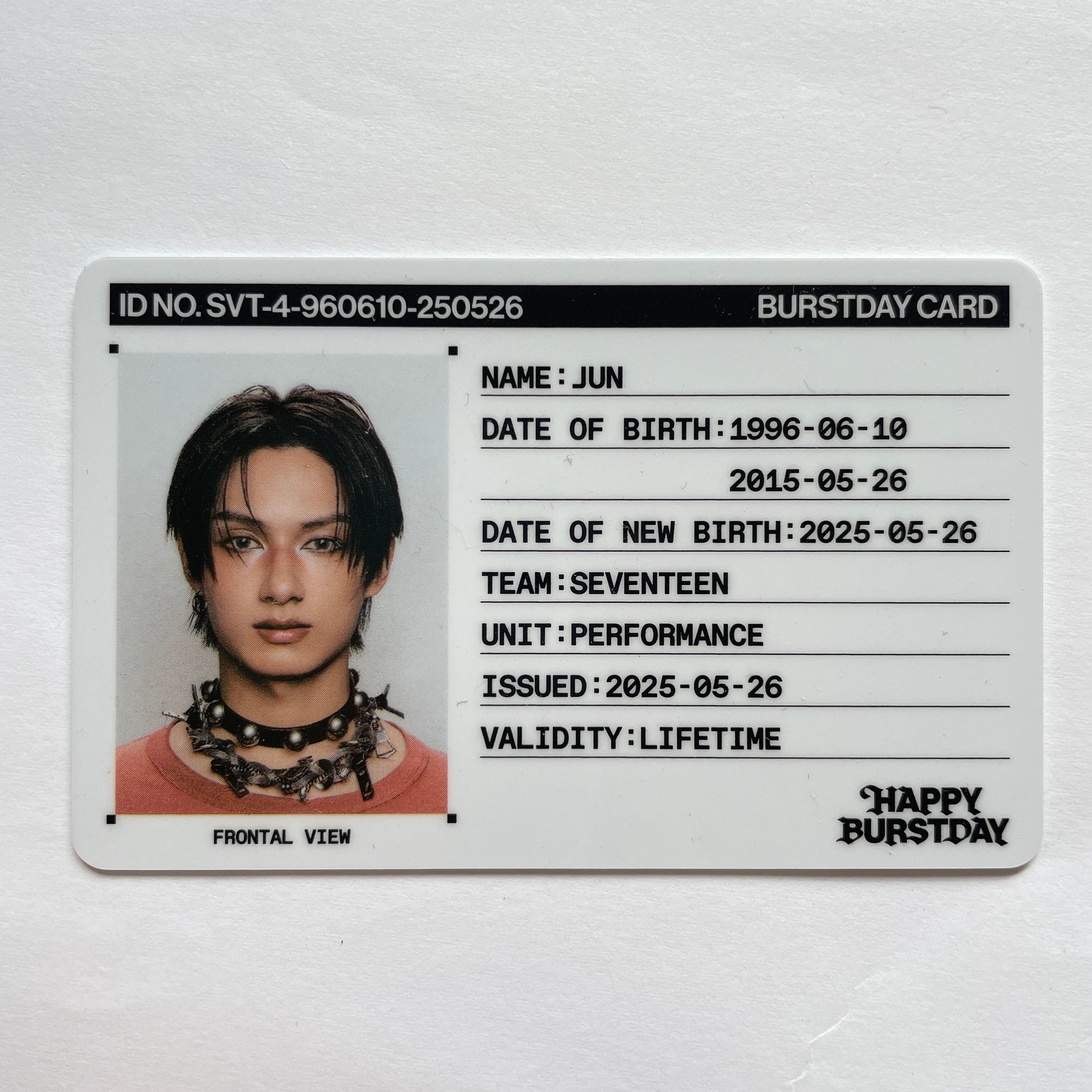 RESTOCK) Seventeen - Happy Burstday ID Card Set (member