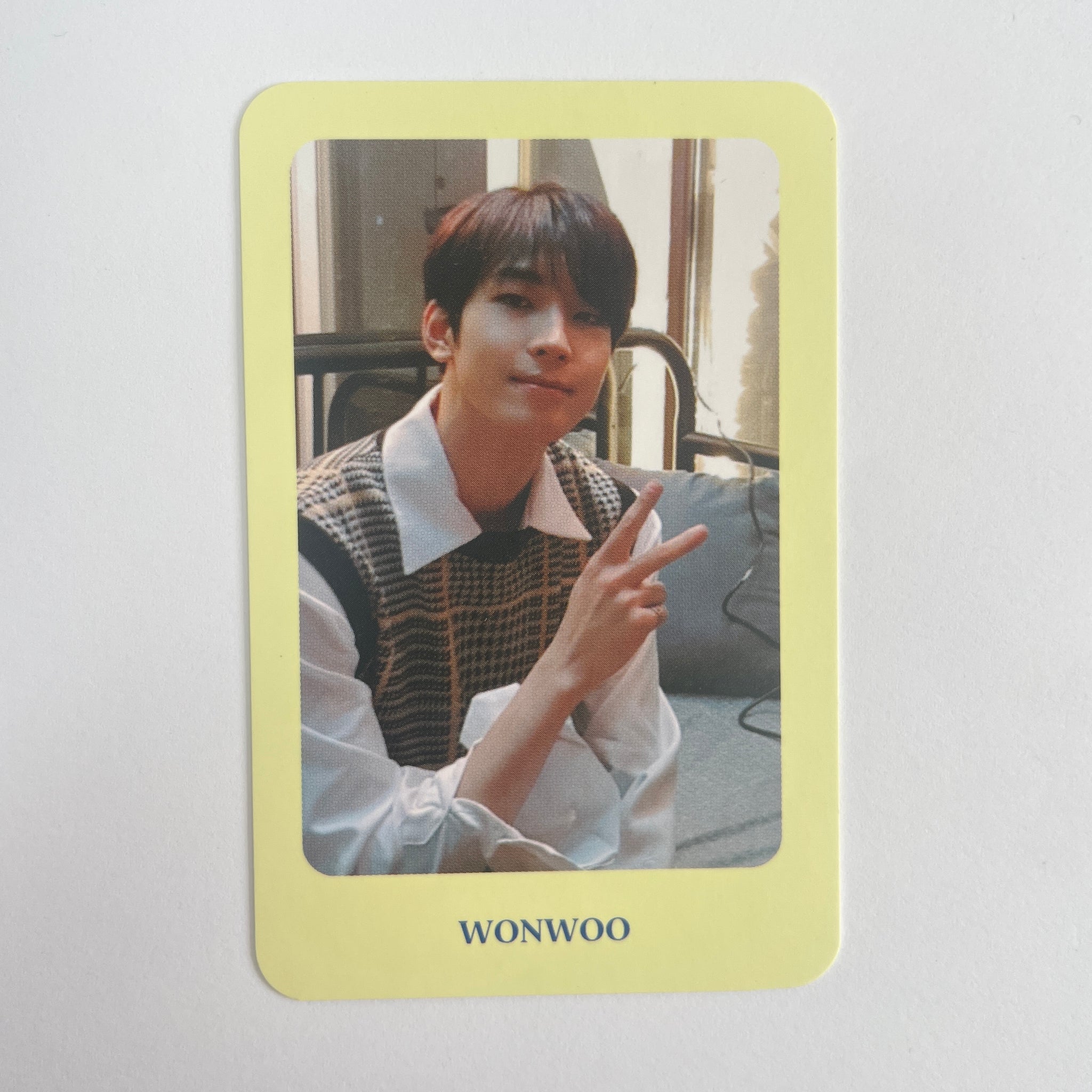 SEVENTEEN セブチ チェキ ポラロイド ウォヌ SEVENTEEN 2020 CARAT LAND ケレン トレカ ウォヌ ポラロイド チェキ 2