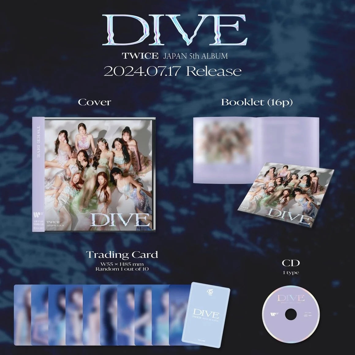 Twice - DIVE Album Regular Version – lilakshop