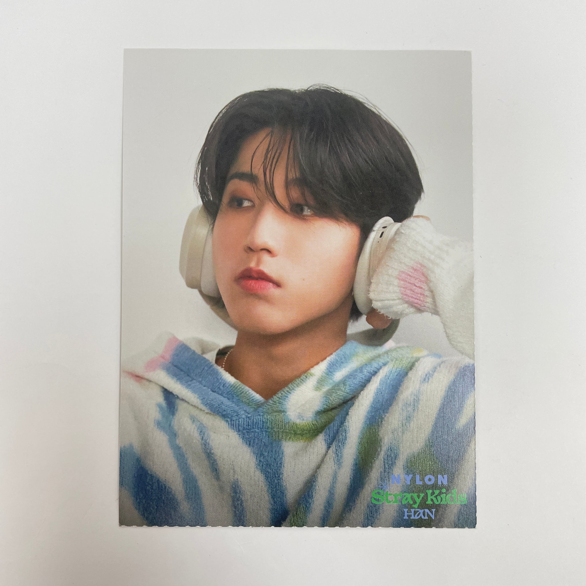 RESTOCK) Stray Kids - Nylon Double-Sided Lee Know/Han Postcard