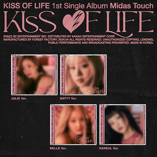 Kiss of Life - Midas Touch Jewel Case