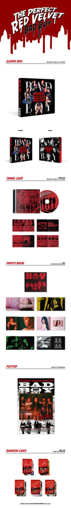 Red Velvet - Bad Boy Album Inclusions