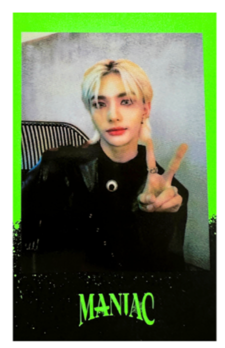 RESTOCK) Stray Kids - Hyunjin Maniac Tour Polaroid Black Set