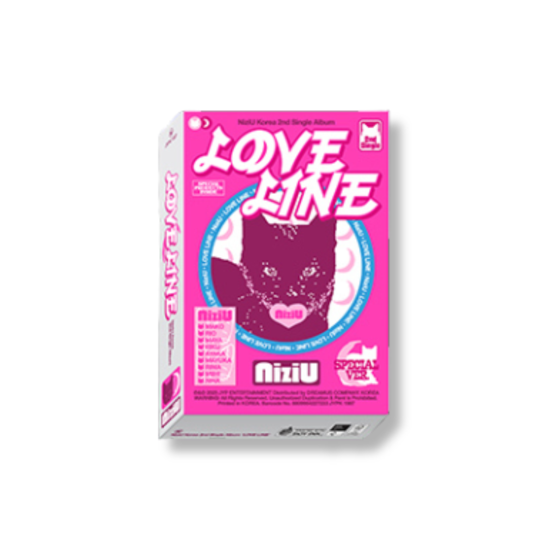 NiziU ポップアップ LOVE LINE アルバム4形態セット　未開封 NiziU LOVE LINE (Special Box ver.)/ 2nd Single Album