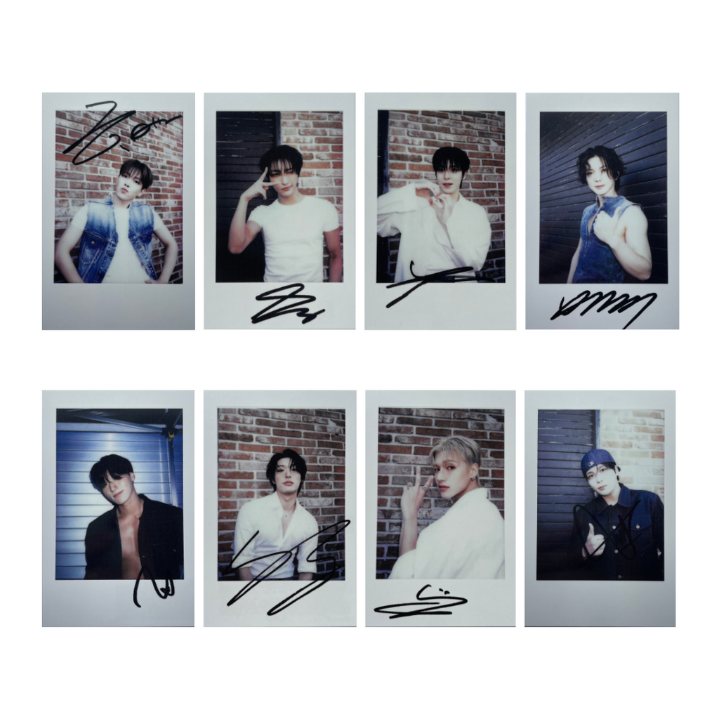 ateez makestar Tokyo サイン入りポラロイド サン SAN ateez makestar Tokyo サイン入りポラロイド サン SAN ATEEZ