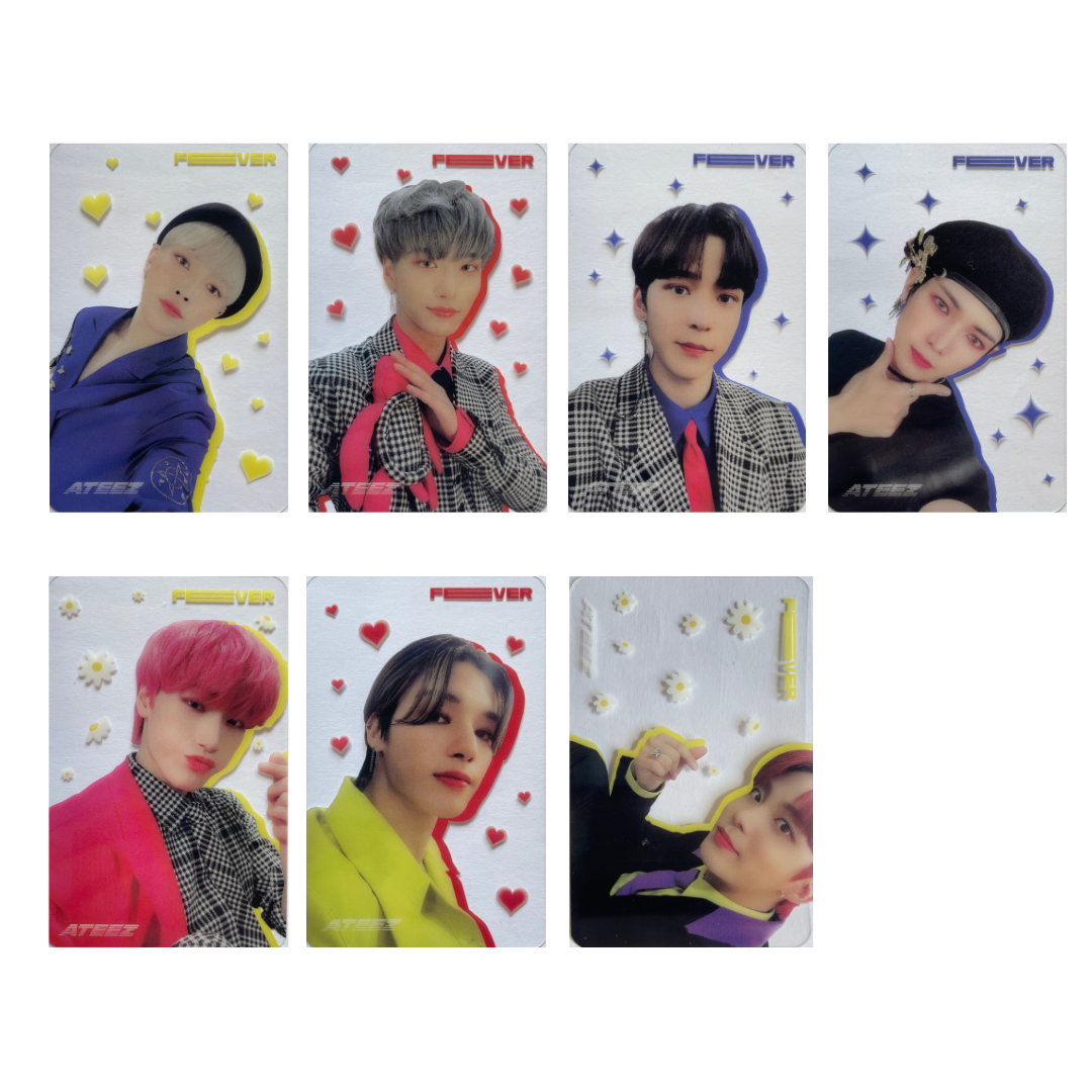 RESTOCK) ATEEZ - Fever Part 2 Music Korea POB Set (member