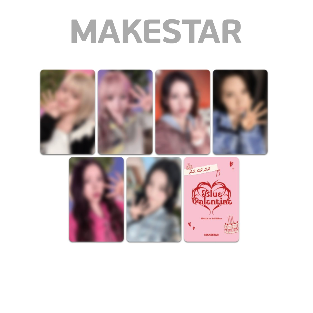 PRE ORDER) NMIXX - Blue Valentine Makestar POCA Lucky Draw (member