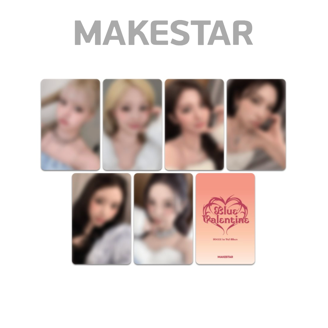 PRE ORDER) NMIXX - Blue Valentine Makestar Standard Lucky Draw