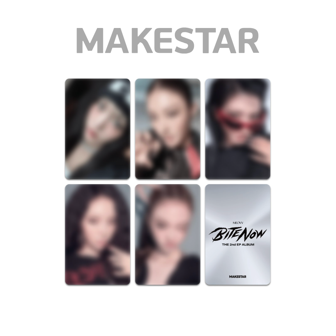 MEOVV MAKESTAR トレカ 6枚セット プレオーダーイベント] MEOVV THE 2nd EP ALBUM [BITE NOW] PRE-ORDER