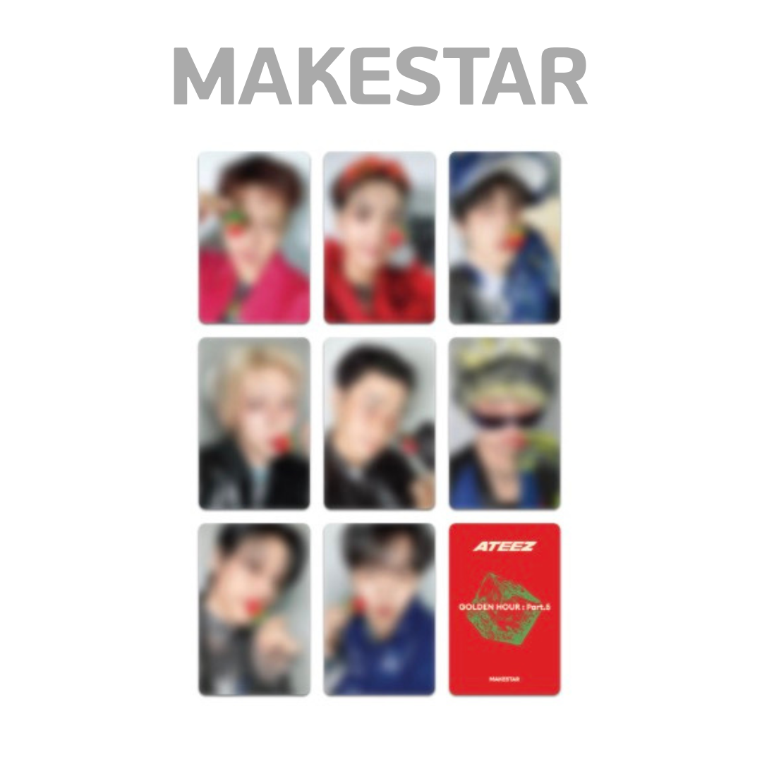 PRE ORDER) ATEEZ - Golden Hour Part 5 Makestar Event PC (member